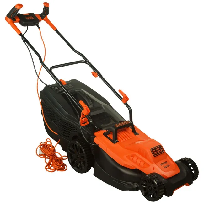 BLACK+DECKER Cortacésped Eléctrico BEMW471BH-QS 1600W 38cm - Imagen 3