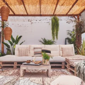 DÉCOR ET JARDIN Pérgola Madera Tanger 3×4 m Marrón Tratamiento Autoclave