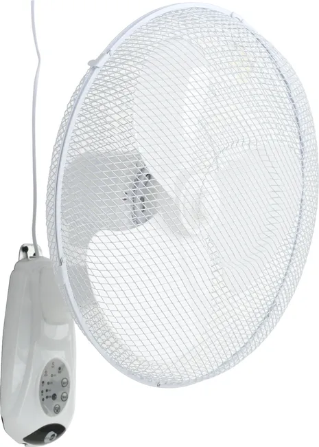 EQUATION Ventilador de Pared Derby 45W Blanco con Mando y Temporizador - Imagen 2