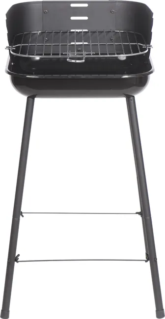OPP Barbacoa Carbón Cuadrada 33×34 cm para 4 Personas - Imagen 2