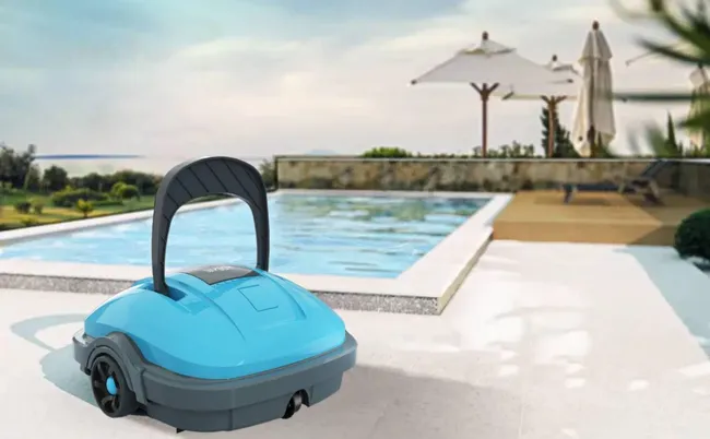 QP Spyder Robot Limpiafondos Piscina a Batería 60 min 250 µm - Imagen 2