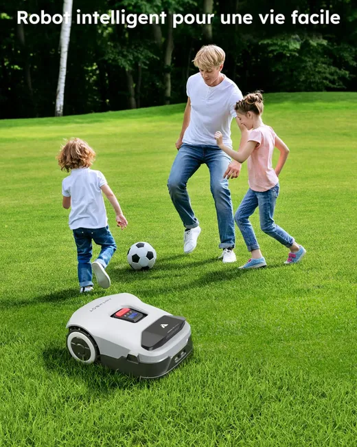 Redkey Genie 600 Robot Cortacésped Sin Cable RTK Visión 3D 900m² - Imagen 2