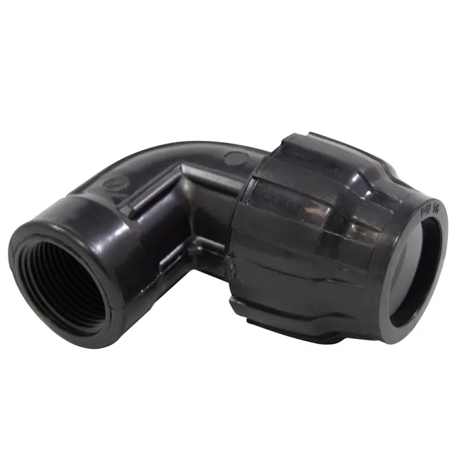 S&M Codo Polipropileno 25 mm x 3/4″ Hembra – 16 Bar