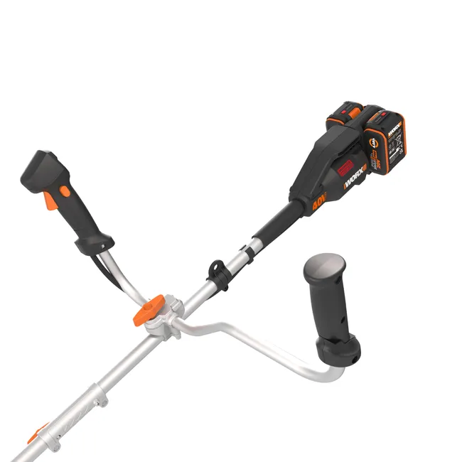 WORX Desbrozadora a Batería Nitro 40V 4Ah con 2 Baterías y Disco - Imagen 2